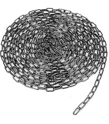 Catena In Acciaio Al Carbonio, 10 M, 3 Mm Di Spessore, Catena In