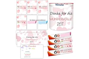 MKISHINE Erzieherin Aufkleber Set passend für Duplo Schokolade Abschiedsgeschenk für Erzieher mit vorgedruckten Aufklebern Abschied Erzieherin Kita + Grußkarte I ohne Schokolade ﻿