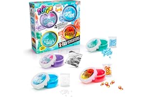 Canal Toys - So Slime DIY - Xtra Sensation Multipack- avec 4 slimes à Sensations et décorations - SSC 308
