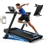 MERACH T31 Treadmill 46*120 CM/46*140 CM, 18% Auto Tilt | 3.5HP Treadmill, 14KM/H Walking Pad, Electric Treadmill for Home/Of