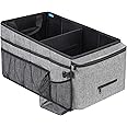 Organisateur Voiture Pliable - Rangement Siège Avant/arrière, Tissu Oxford Imperméable, Avec Porte-gobelets, Jouets, Livres - 7