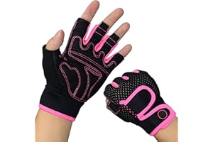 Nesirooh Guanti Palestra da Uomo e Donna, Guanti da Allenamento per Fitness, Sollevamento Pesi, Canottaggio, Ciclismo, Crossfit