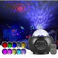 LED Sternenhimmel Projektor Lampe Nachtlicht Galaxy Projektor, Starry Projector Light mit Bluetooth Lautsprecher für…