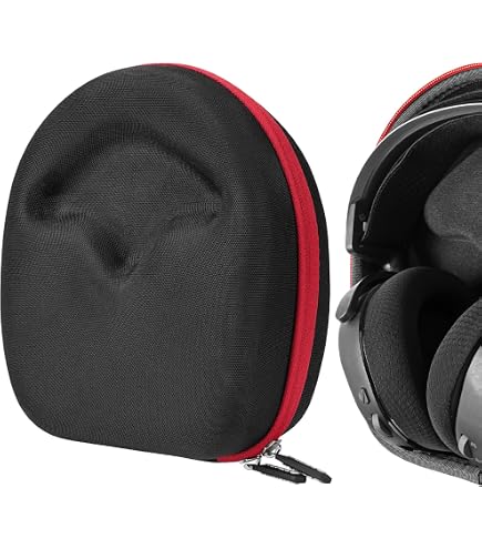 Étui De Protection Rigide TUDIA Pour Casque SteelSeries Arctis 7 (Édition 2019) - Coque EVA Antichoc, Poche Accessoires