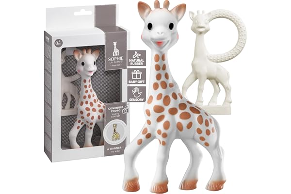 Sophie la Girafe - Coffret Cadeau Sophie la Girafe Award - Anneau de dentition - Set d'activité pour enfant - Jouet d'éveil pour enfant - dès la naissance
