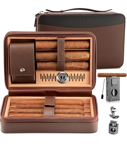 Support Boveda Pour Caves à Cigares - Aluminium Brossé - Pour 2 Sachets Boveda 60 - Aimant Et Velcro Inclus