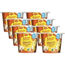 Maggi 5 Minuten Terrine Spaghetti In Tomaten-Sauce 8 X 60 G