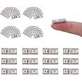 Cobee Dollhouse Miniature Money Model, 220 Pieces Mini Play Money Realistic Money Bill Set Doll House Copy Money Prop Money Full Print 2 Sided for Pretend Play (Dollar)