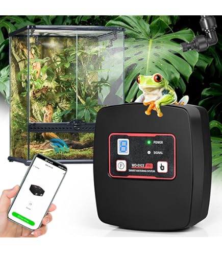 Umidificatore Per Terrario Con WiFi - 4 Ugelli 360° Per Rettili E Piante - Foto 2