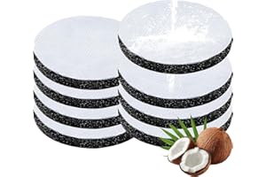 VAUKI Lot de 8 Filtres à Eau pour Brita Fill&Go - Élimine PFAS, Chlore, Calcaire et Goût Altéré | Compatible Gourdes Filtrantes 2023-2025