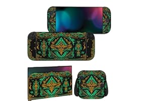 PlayVital Full Set Protective Skins for Nintendo Switch 2 Console & Joycon, Customized Vinyl Decal Wrap Sticker for Nintendo Switch 2 & Dock & Hand Grips - Totem of Kingdom