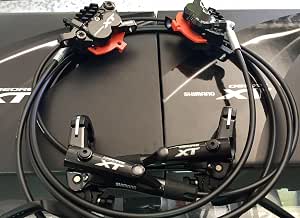 Shimano - Set di freni XT M8020 4 pistoni : Sport e tempo libero