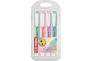 Zakreślacz - STABILO swing cool Pastel etui 4 sztuki