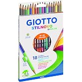 Giotto Stilnovo Bicolor Coloured Pencils, Case of 18 Units