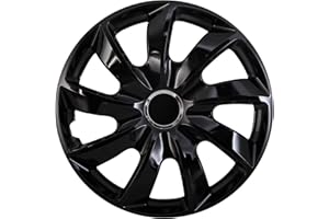 NRM Radzierblenden 4-teilig Set Radkappen Schwarz 15 ZOLL Ecxlusive-line