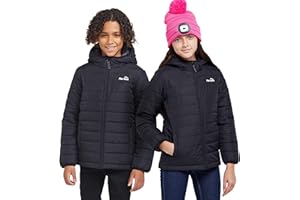 Peter Storm Kids' Blisco II Jacket with Hood & 2 Pockets for Boys & Girls, Insulated & Water Repellent Puffer Coat for Cold Weather & Winter, Walking, Hiking & Outdoor Recreation