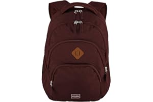 travelite Rucksack Handgepäck mit Laptop Fach 15,6 Zoll, Gepäck Serie BASICS Daypack Melange: Modischer Rucksack in Melange Optik, 45 cm, 22 Liter