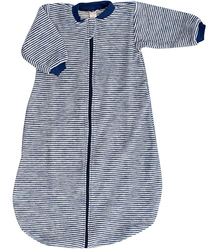 Lilano, Merino fleece slaapzak met voet, 100% wol (KBA), Mauve/Natuur