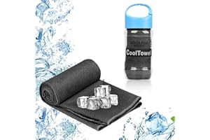 Surcotto Cooling Towel,Microfibre Gym Towel, (40"x12"),Cooling Towels for Neck,Lightweight Quick Dry Towel for for Golf,Sport