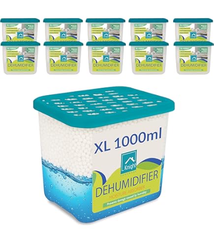 Harbour Housewares Dehumidifier 500ml Pack Of 10 - Lavender - Interior Condensation Moisture