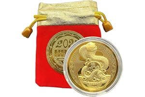 2025 Snake Coin,Snake Coin | Kinesiskt nyårs jubileumsmynt med förvaringsväska - Metallsouvenirmynt, konstsamlarföremål för samlare, locka till sig förmögenhet och