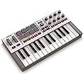 Akai Professional MPK Mini IV Clavier MIDI USB-C pour Débutants et Producteurs – Pads de Batterie MPC, Molettes Pitch & Mod, Cours et Logiciel de Production Musicale avec plus de 1000 Sons, Gris