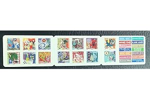TIMBRE FRANCE par des Livres Express. Carnet de 14 Timbres de Collection autoadhésifs à validité permanente.