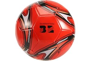 CATRY Happysnow Pallone da calcio professionale misura 5 Pallone da calcio ufficiale da allenamento per competizione Calcio all'aperto Rosso