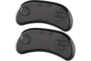 auvisio Android Maus-Stick: 2er-Set Gamepad & Musik-Controller für VR-Brillen, Bluetooth 3.0 (Mini Controller Android, Bluetooth, VR-Controller)