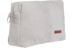 BO Baby's Only - Baby-Pflegetasche Sense - Wickeltasche - Kulturbeutel - Platz für Babypflegemittel - Perfekt für unterwegs - Kieselgrau - 25x10x20 cm