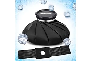 DiMedsion Poche de glace avec bande réglable | Poche de froid reutilisable, Vessie de glace, Poche de glace genou, sac a glace, poche glace, poche glace genou, poche froid, ice bag