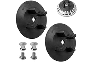 YOUR DAY MATE Lot de 2 joints de rechange avec fixation, compatibles avec siphon IKEA ATLANT et DOMSJÖ, kit avec vis de montage et écrou, pièce de rechange pour panier d'évier