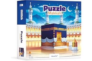 EDUCATFAL Puzzle - Makkah (La mecque - Islam pour Enfants)