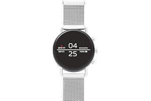 Skagen Smartwatch with Touchscreen, Wear OS by Google, Heart-Rate Tracking, Smartphone Notifications and More