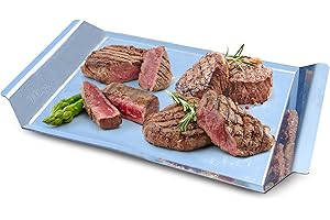 GENÉRICO MG - Plancha para Barbacoa en Acero Inoxidable, Plancha Maciza, Accesorio de Barbacoa para Asar Carne, Pescado, Verduras, etc.. Plancha para Leña, Carbon o Gas.