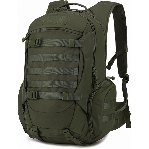 Wisport Crafter Rucksack 55 Liter – Taktischer Rucksack Olivgrün, MOLLE-kompatibel