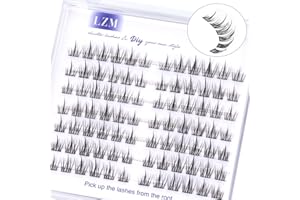 LZM Individual Lashes Natural Look False Eyelashes