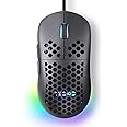 TMKB M1SE Gaming Mouse, PC Gaming Mouse with Optical Sensor 12800 DPI Gaming Mouse, 6 Programmable Buttons, RGB Customizable,