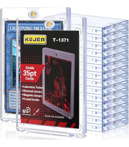 Ultra Pro Supporto Magnetico ONE-TOUCH Per Carte Vintage – 35pt, Anti-UV, Senza PVC, Chiusura Magnetica