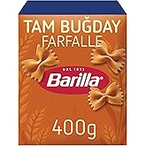 Barilla Tam Buğday Kelebek Makarna (Integrale Farfalle) 400 g.