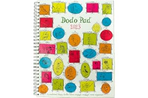 Dodo Pad Original Desk Diary 2023 HARDCOVER- Week to View, Calendar Year Diary. A Diary-Organiser-Planner Wall Book for up to 5 people/appointments/activities. UK made, sustainable, plastic free