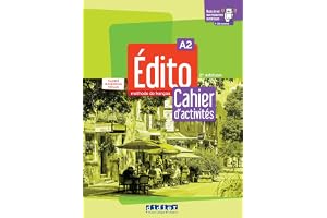 Édito A2 - édition 2022-2024 - Cahier + numérique inclus: Cahier d'activités, cahier numérique inclus