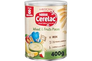 Cerelac Nestle Cerelac Infant Cereals With Iron + Wheat & Fruit Pieces From 8 Months 400g