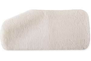 sunnybaby, Rivestimento in pelo sintetico per carrozzina, 35 x 75 cm, Bianco (weiß)