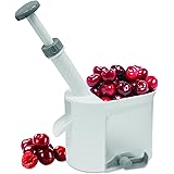 FACKELMANN Entkerner für Kirschen und Oliven, Metall, Mehrfarbig