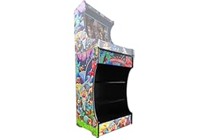 UNICVIEW Arcade-Standfuß zum Aufstellen Ihres Bartop_Arcade-Sports, 87 cm hoch x 56,5 cm breit x 43,6 cm tief