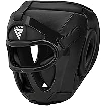 Guanti Grappling RDX MMA - Pelle Maya Hide, Palmo Aperto Per Allenamento