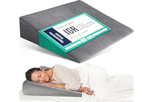 DYNMC you Keilkissen für Bett & Sofa – Ergonomisches Stützkissen zur Schlaf- und Rückenunterstützung – Bettkeil für Kopfteil, Beine oder Sitzen – Komfortkissen für Erwachsene (Grau, 80 cm)