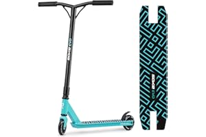 SOKE EVO 100kg Monopattino Acrobatico Abec-9 Carbon – Monopattino Acrobatico per Adulti per Skatepark – Monopattino Acrobatico per Eseguire Acrobazie e Fruste – per Adolescenti 11-15