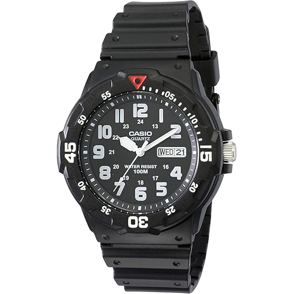 Bracelet De Montre Casio Authentique - Caoutchouc Noir - Neuf - Réf 10113393